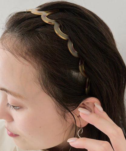 大理石波紋設計 髮箍