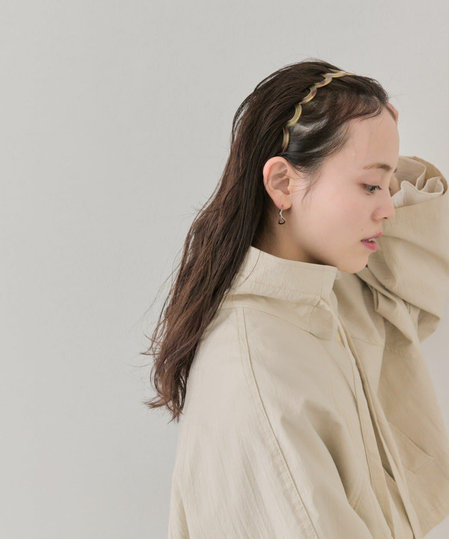 大理石波紋設計 髮箍