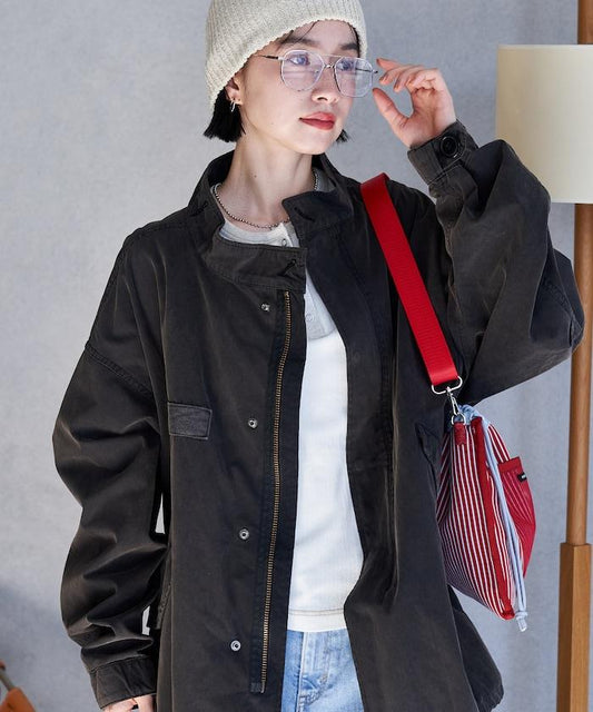 M-65 水洗做舊 短款 モッズ外套