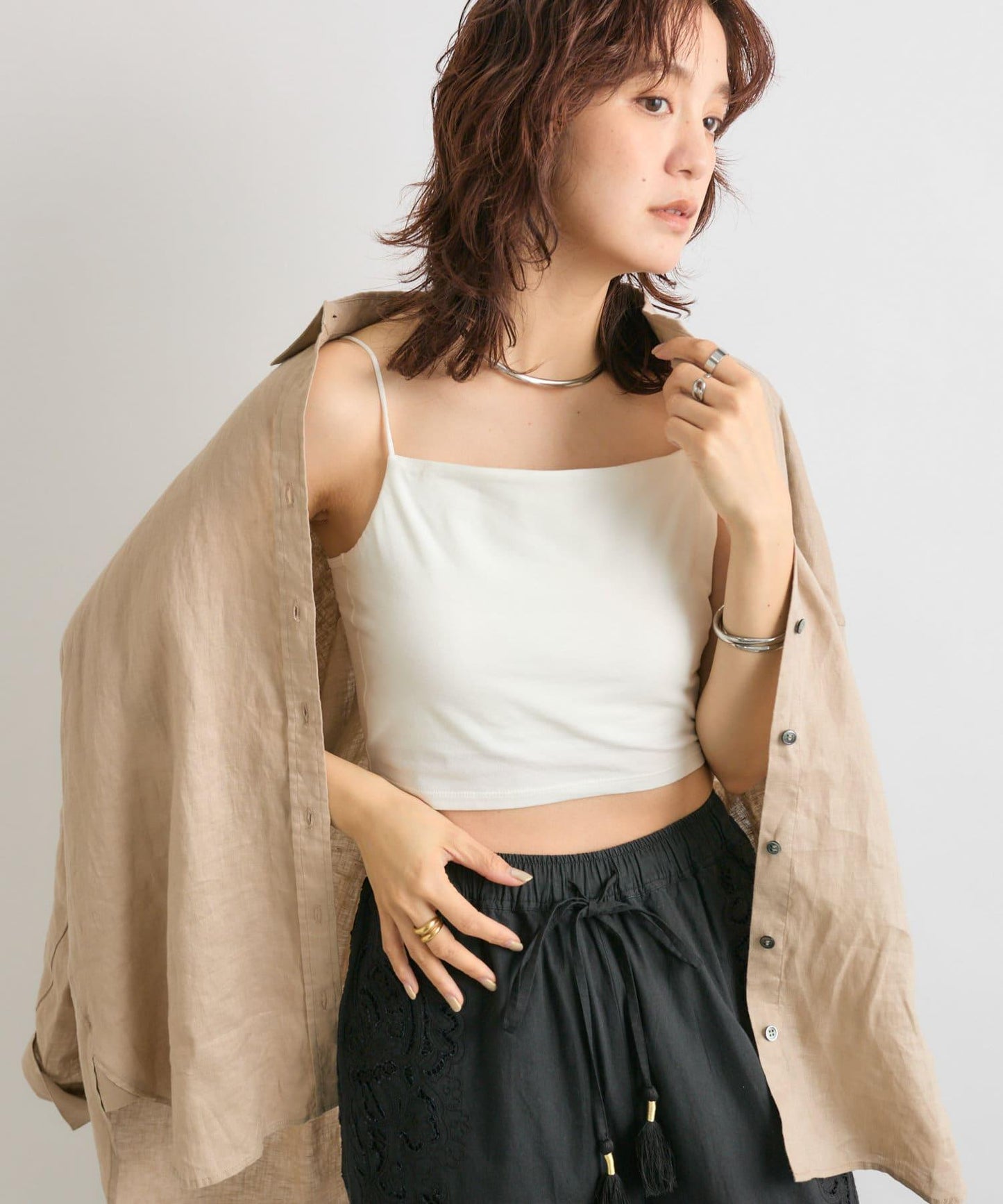 RIVE DROITE 內置胸墊吊帶背心