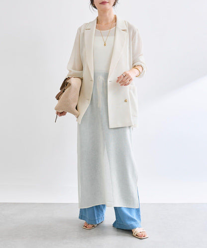 RIVE DROITE 網眼面料西裝外套