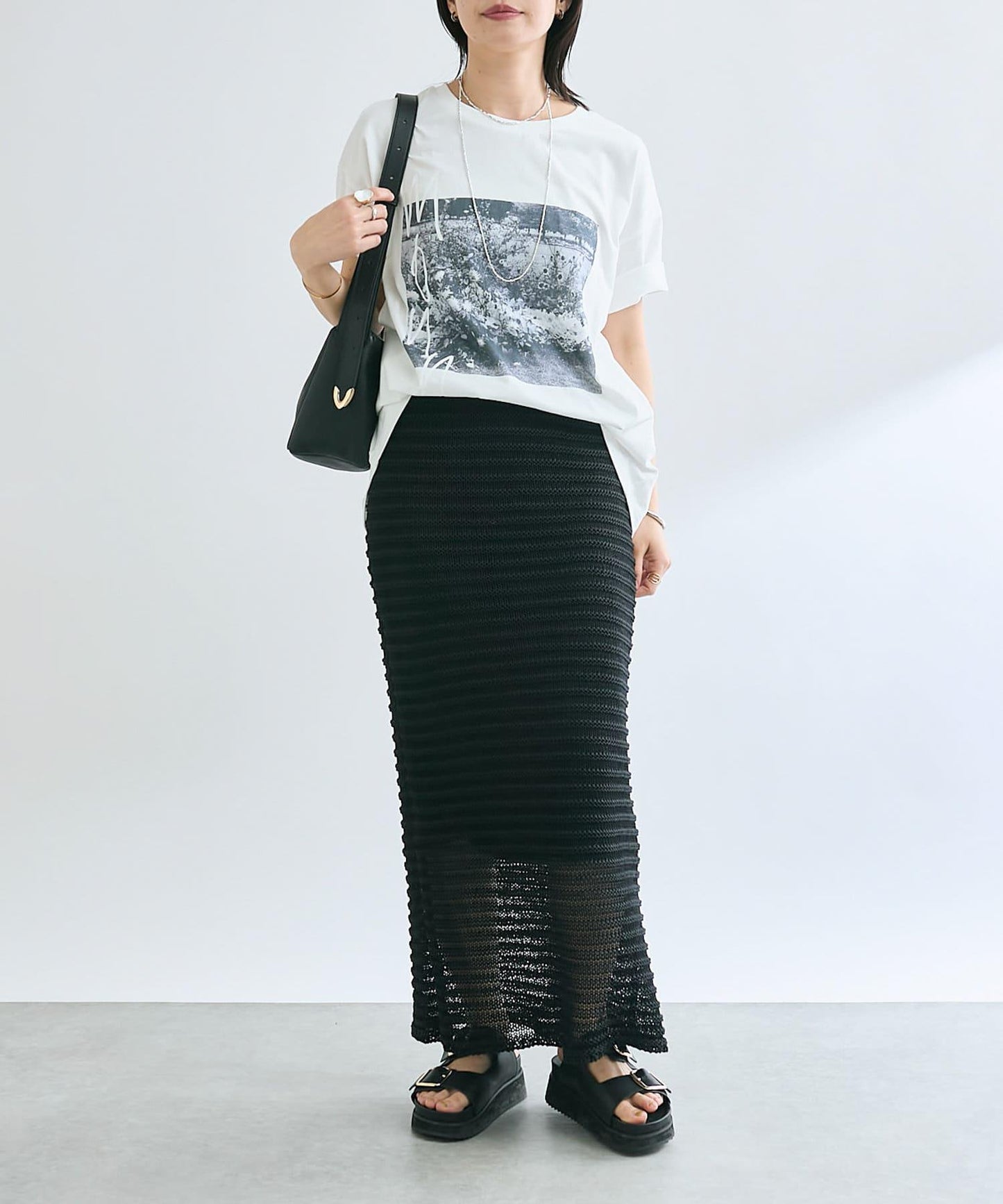 RIVE DROITE 分體式針織 半身裙