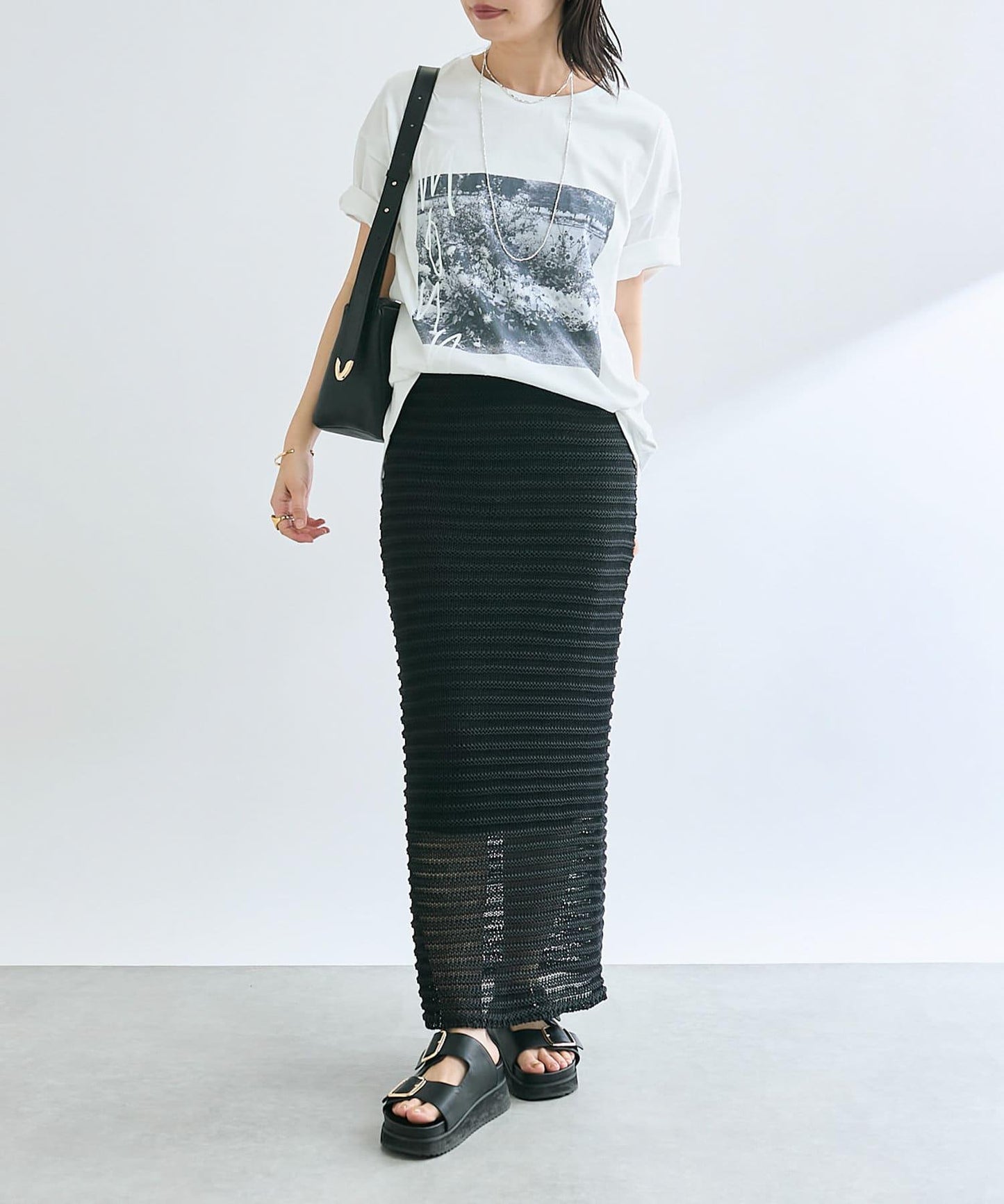 RIVE DROITE 分體式針織 半身裙