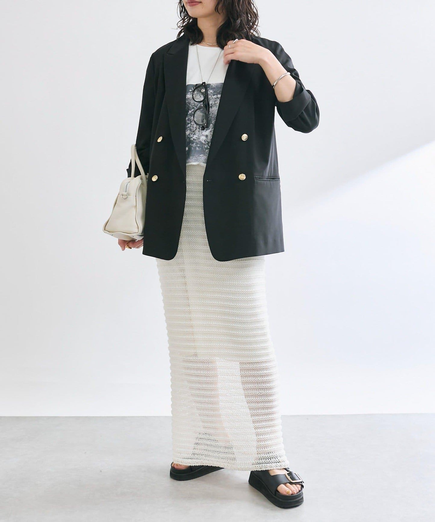 RIVE DROITE 分體式針織 半身裙