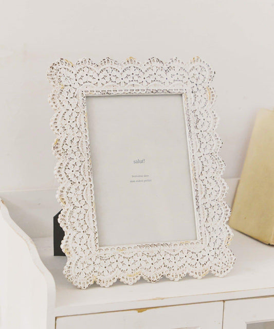 荷葉蕾絲帶風設計 choupinet 相框