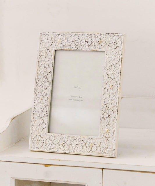 choupinet 花朵蕾絲貼帶風 相框