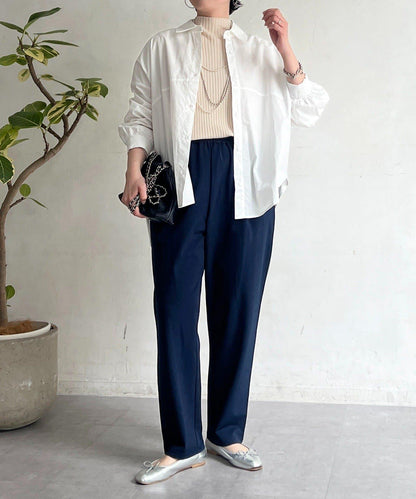 後背拼接設計襯衫