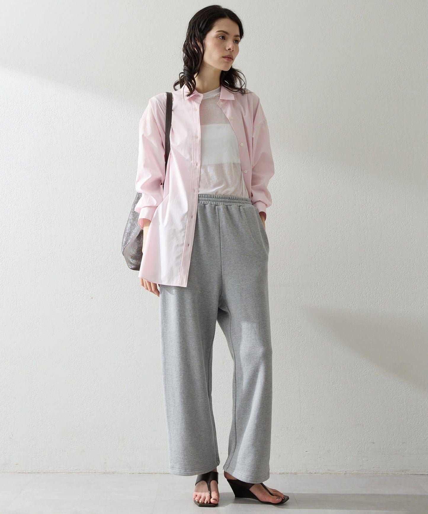 2way毛圈面料 褲子