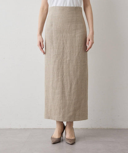 亞麻半身裙