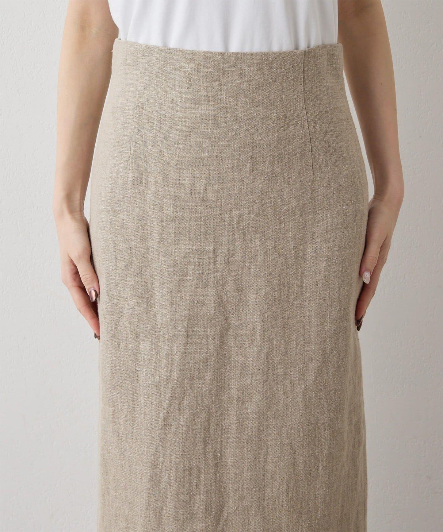 亞麻半身裙