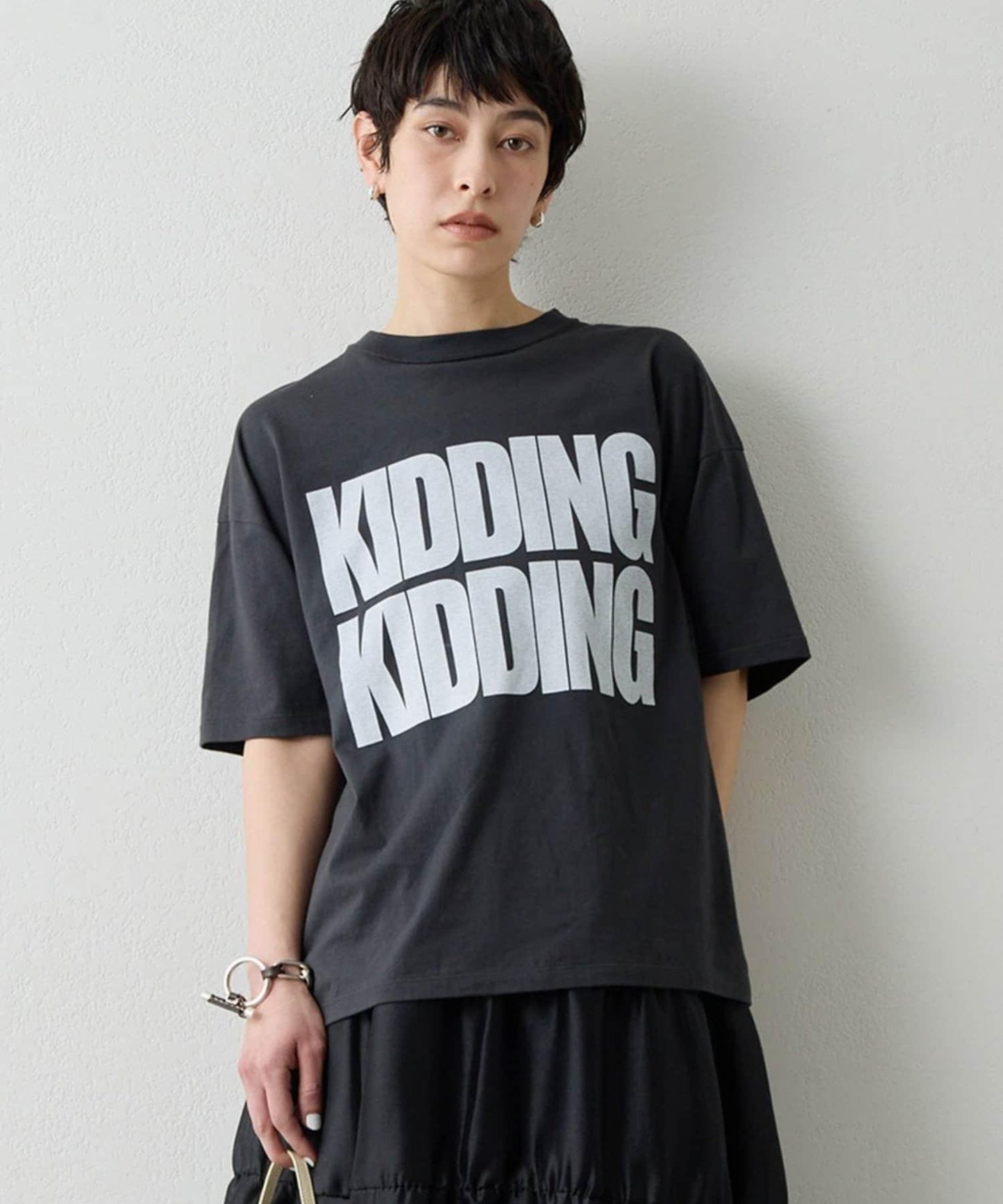 KIDDING LOGO印花T恤