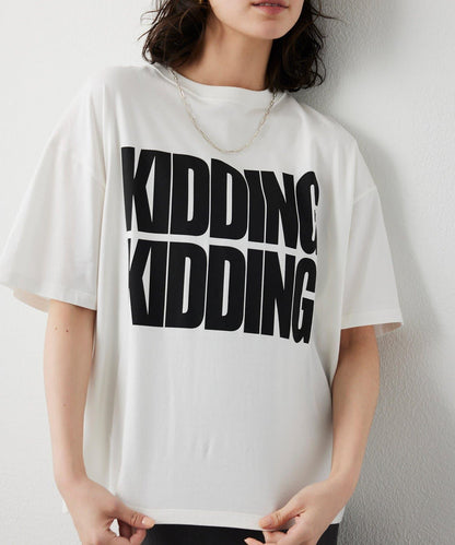 KIDDING LOGO印花T恤