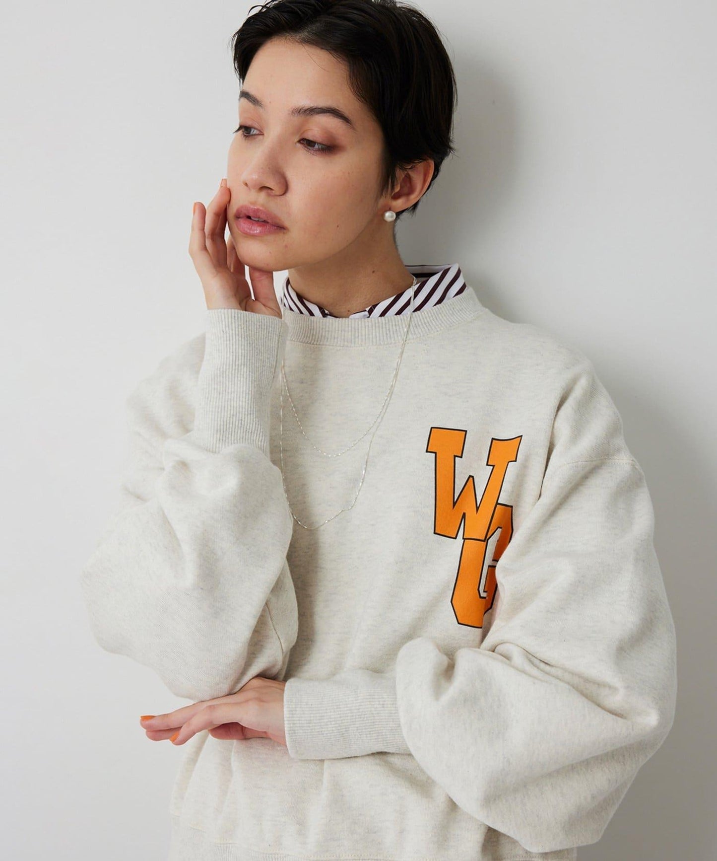 小標Logo 毛圈套頭衛衣