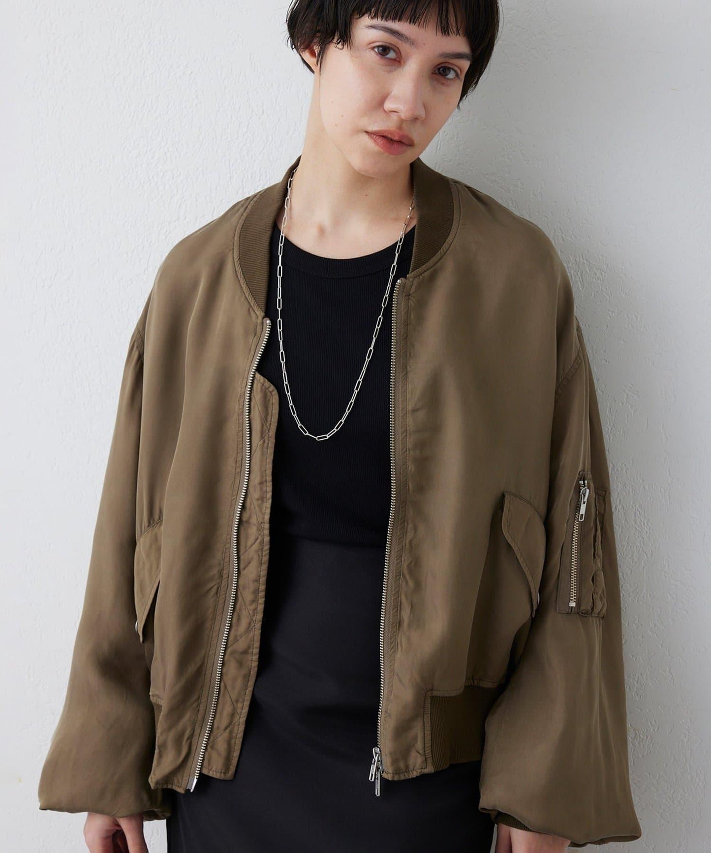 絲滑銅氨纖維夾克