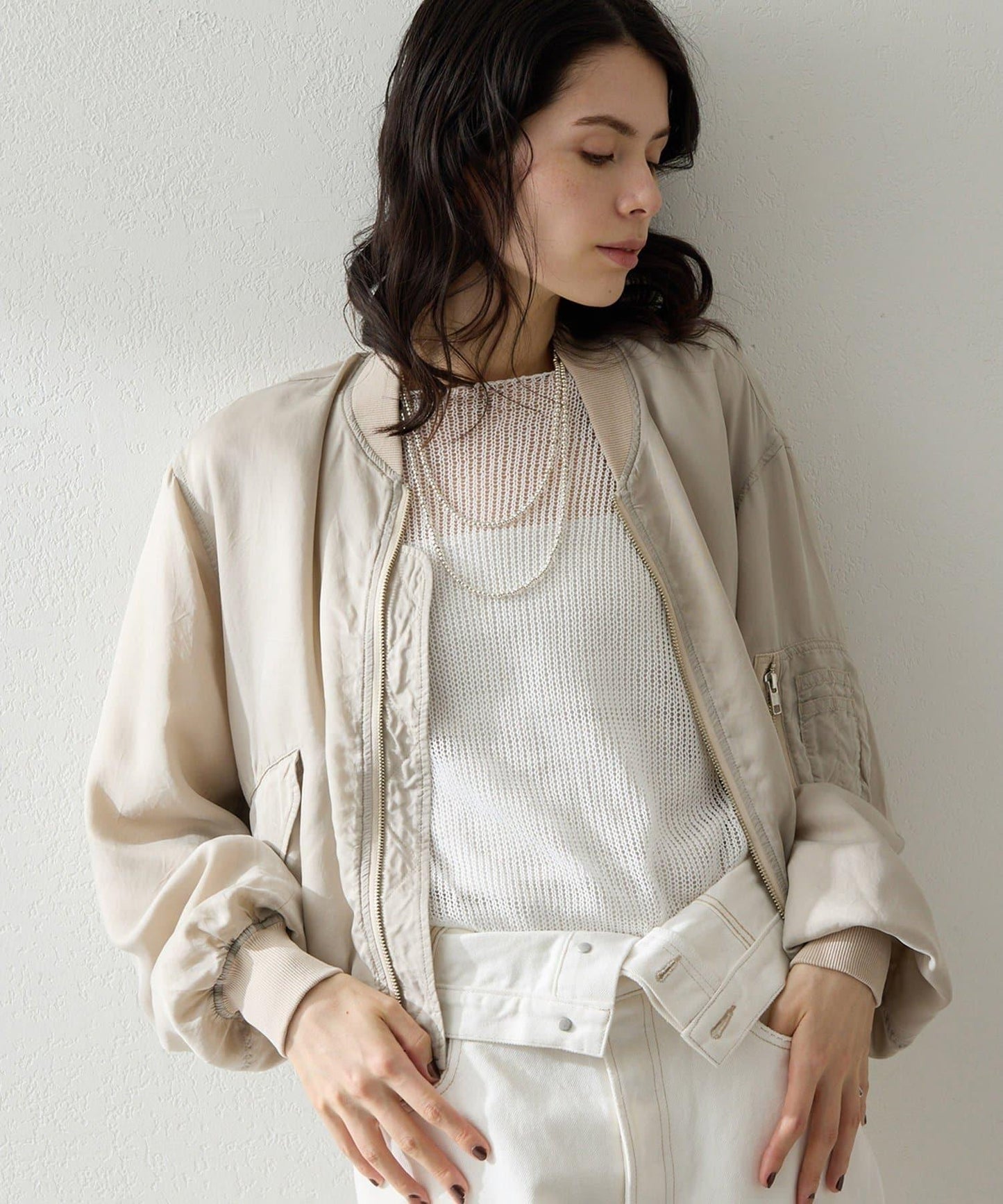 絲滑銅氨纖維夾克