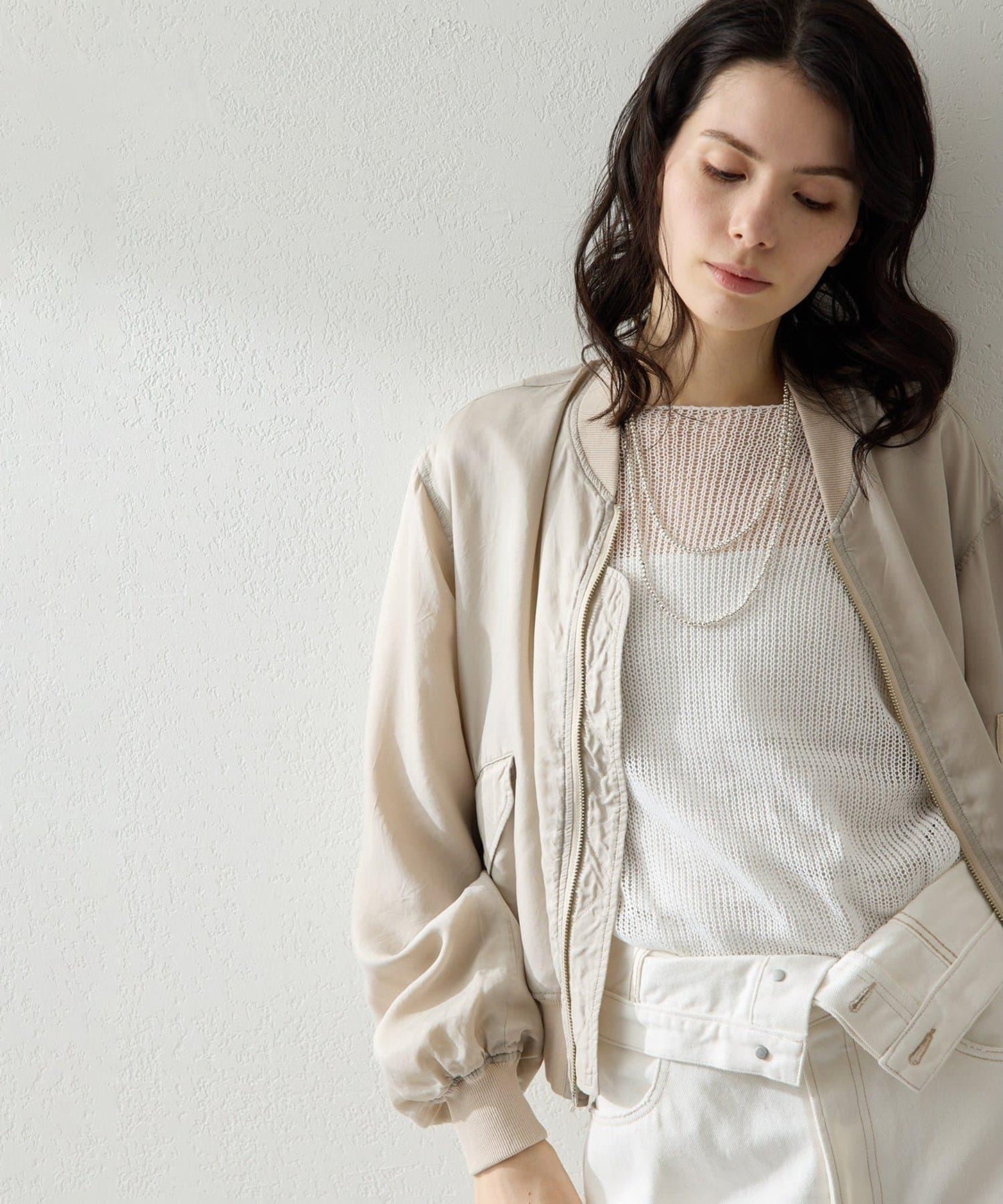 絲滑銅氨纖維夾克