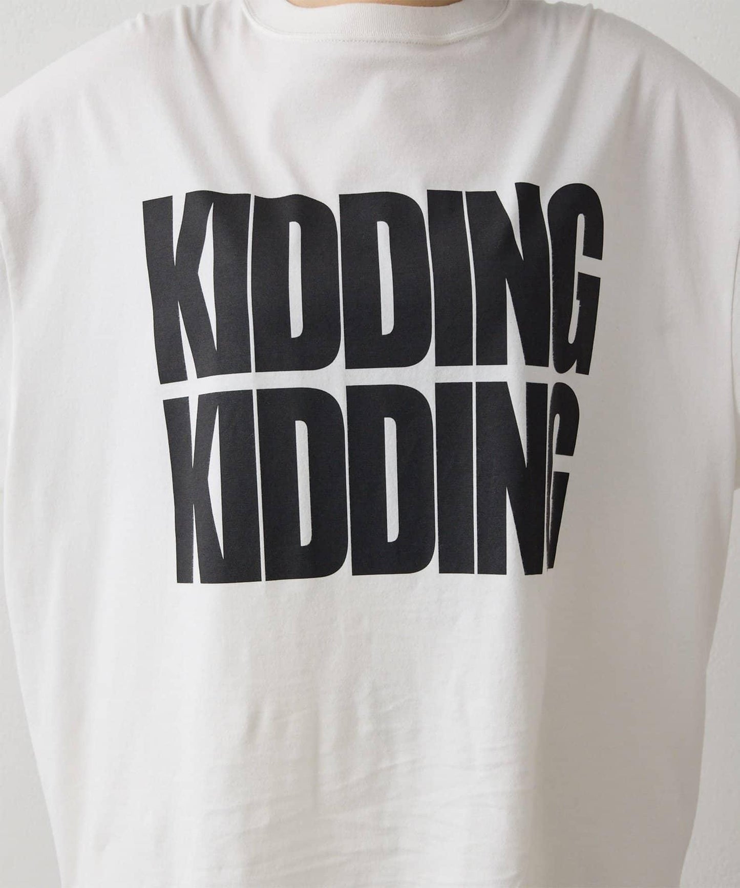 KIDDING LOGO印花T恤