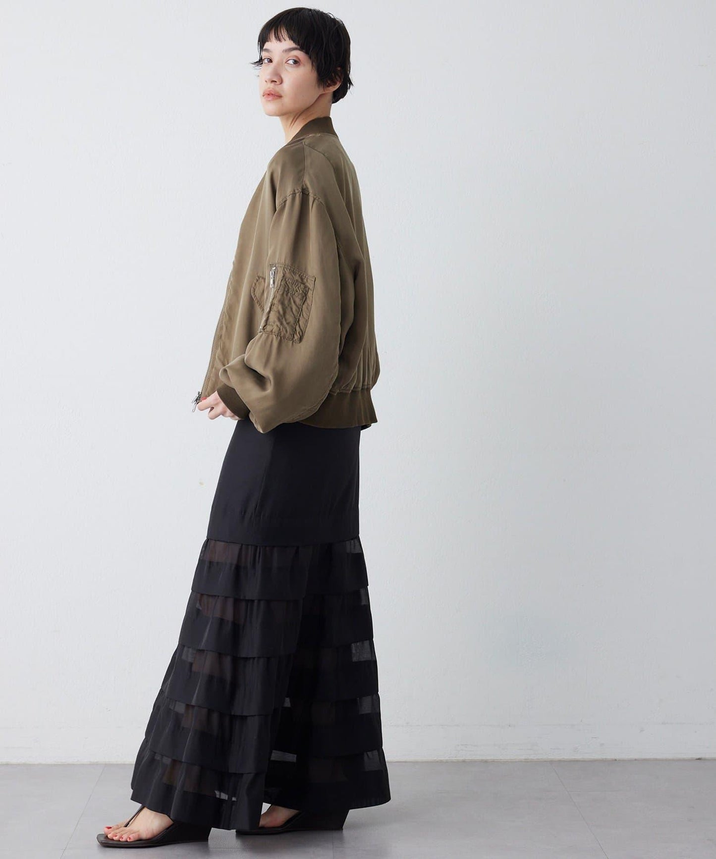 絲滑銅氨纖維夾克