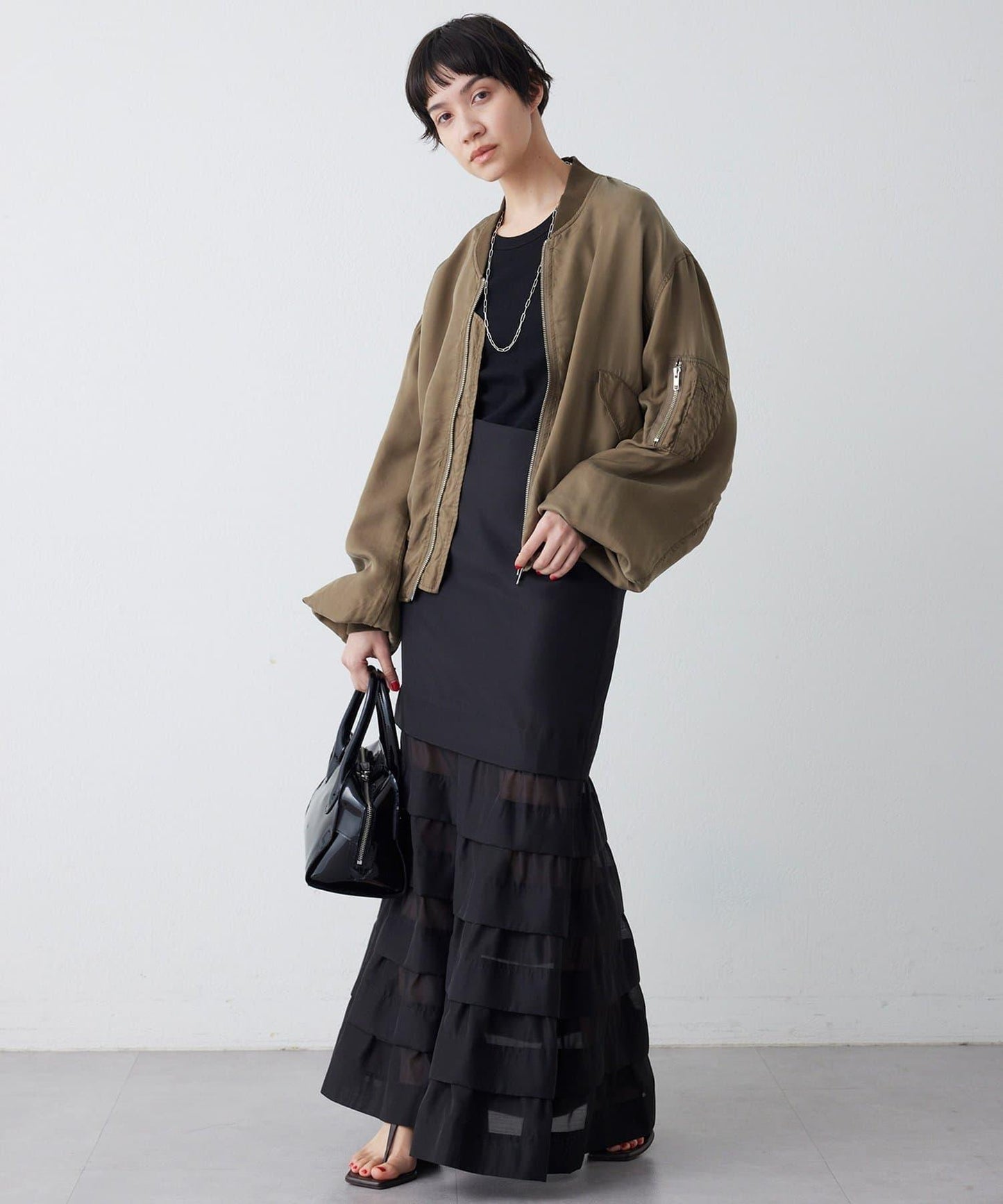 絲滑銅氨纖維夾克