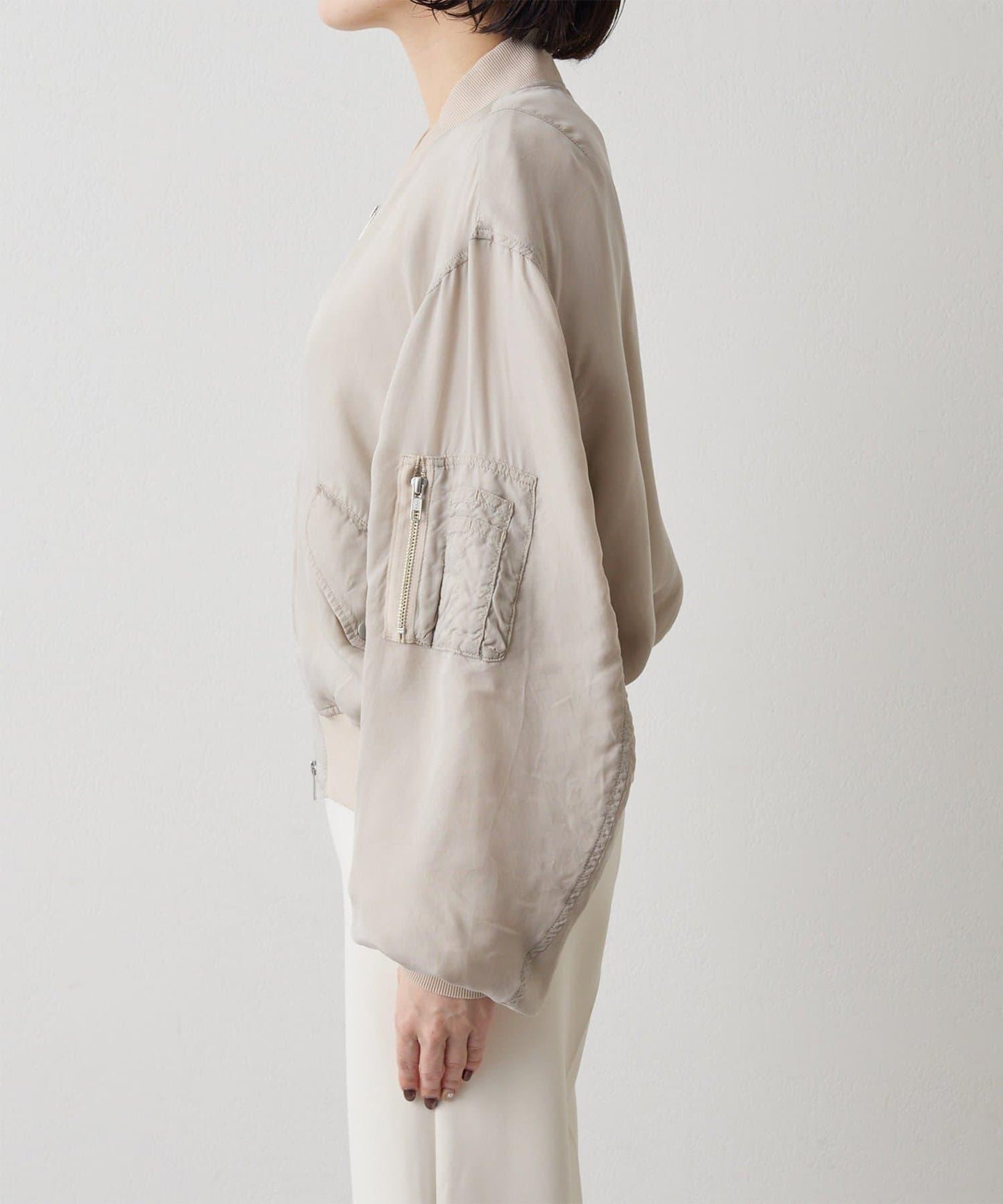 絲滑銅氨纖維夾克