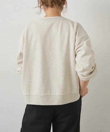 層次感設計 寬鬆拼接效果 休閒衛衣