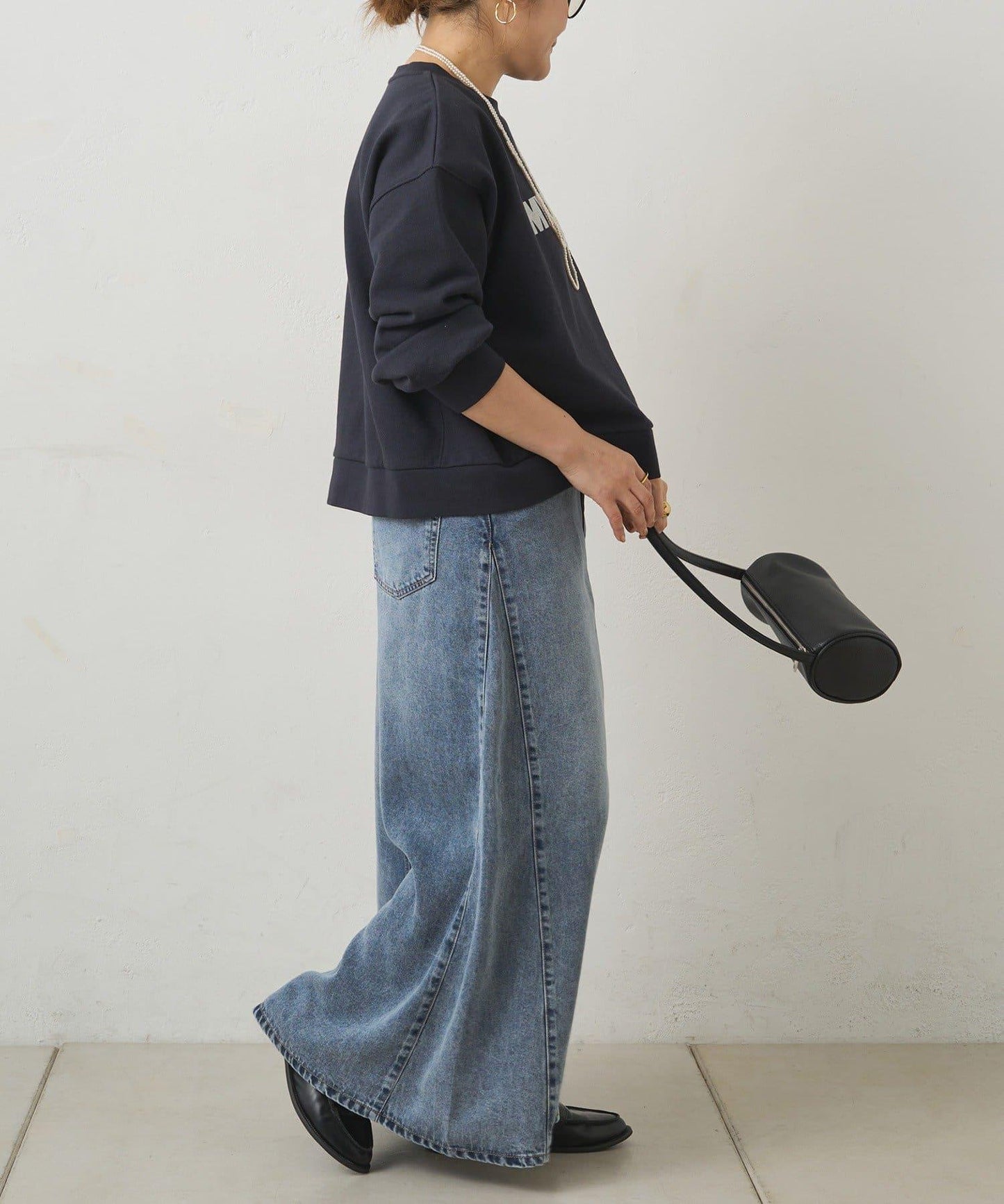 層次感設計 寬鬆拼接效果 休閒衛衣