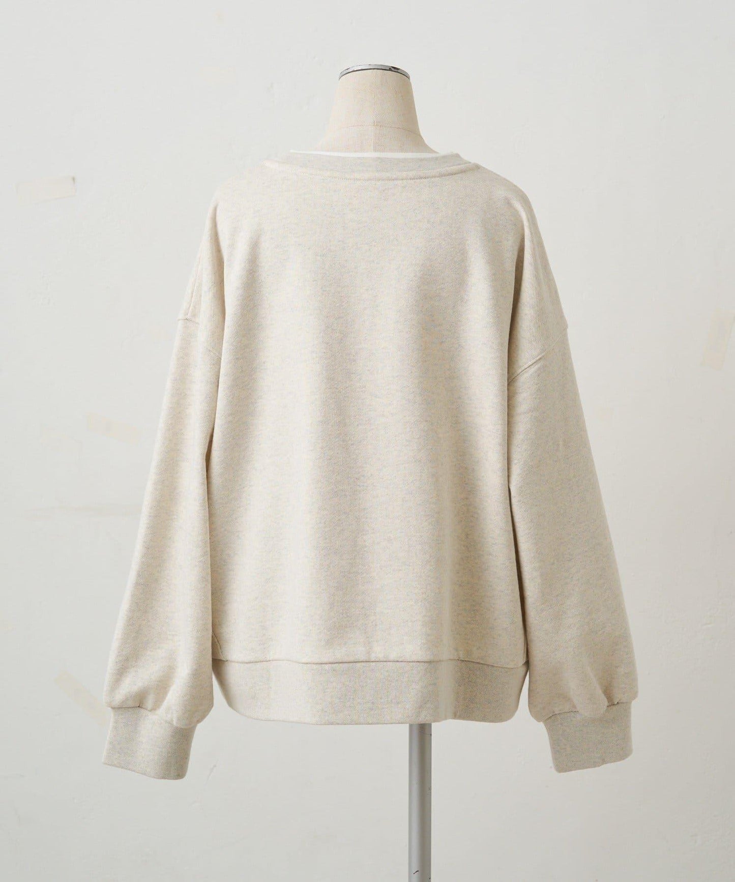 層次感設計 寬鬆拼接效果 休閒衛衣