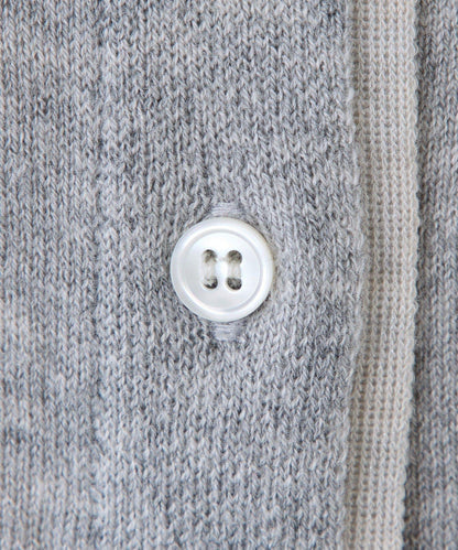 拼接配色層次感設計 針織開衫