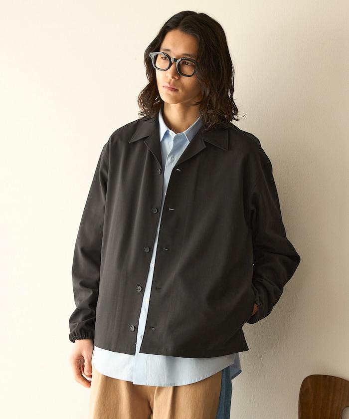 功能性面料 寬鬆 CPO襯衫＋闊腿休閒褲 速幹 涼感 防紫外線 可機洗 套裝