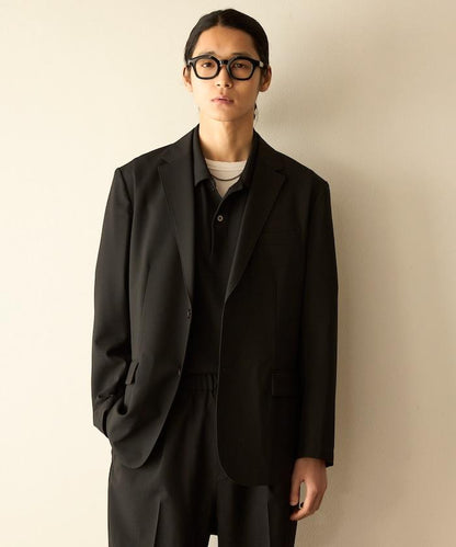 功能性面料 可水洗防曬速乾冰感 西裝外套與闊腿西裝褲 套裝