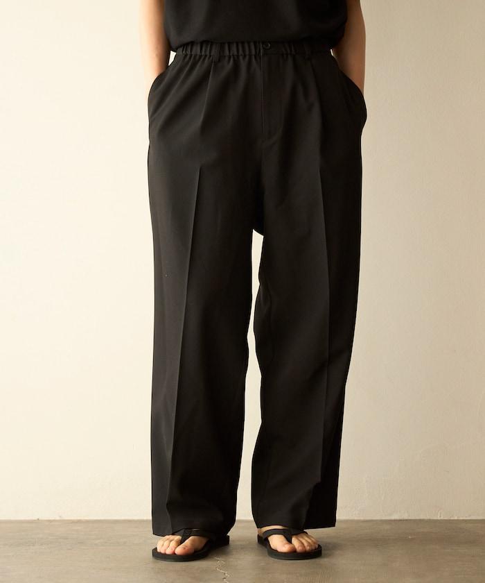 功能性面料 可水洗防曬速乾冰感 西裝外套與闊腿西裝褲 套裝