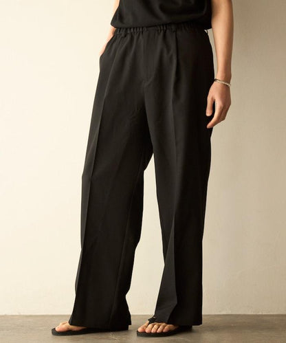 功能性面料 可水洗防曬速乾冰感 西裝外套與闊腿西裝褲 套裝