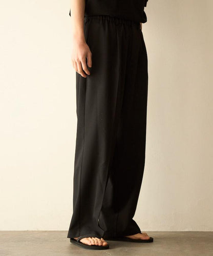 功能性面料 可水洗防曬速乾冰感 西裝外套與闊腿西裝褲 套裝