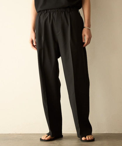 功能性面料 可水洗防曬速乾冰感 西裝外套與闊腿西裝褲 套裝