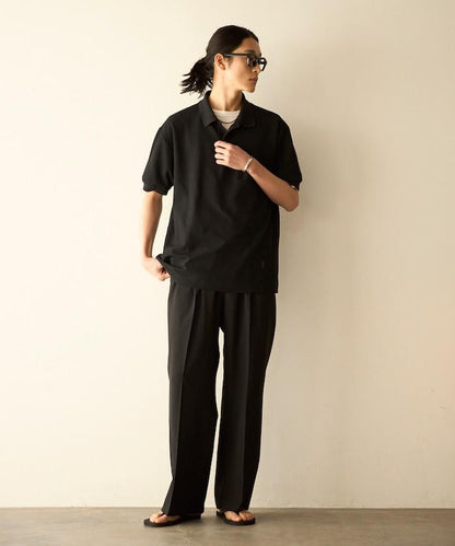 功能性面料 可水洗防曬速乾冰感 西裝外套與闊腿西裝褲 套裝