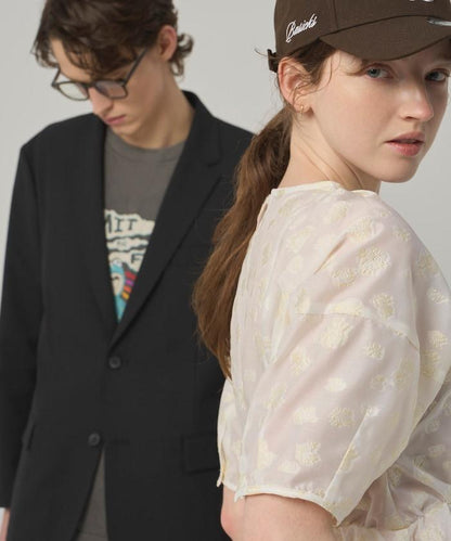 功能性面料 可水洗防曬速乾冰感 西裝外套與闊腿西裝褲 套裝