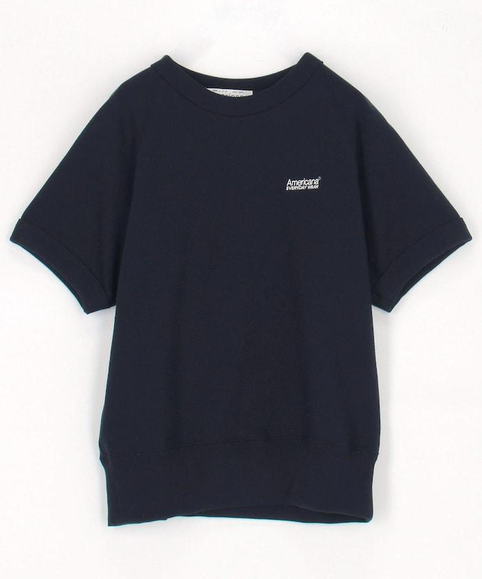 小標刺繡 插肩短袖 衛衣 BRF-800A/3