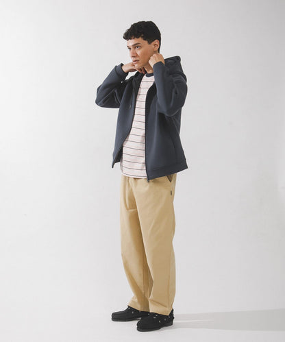 空氣層針織 拉鍊連帽衛衣