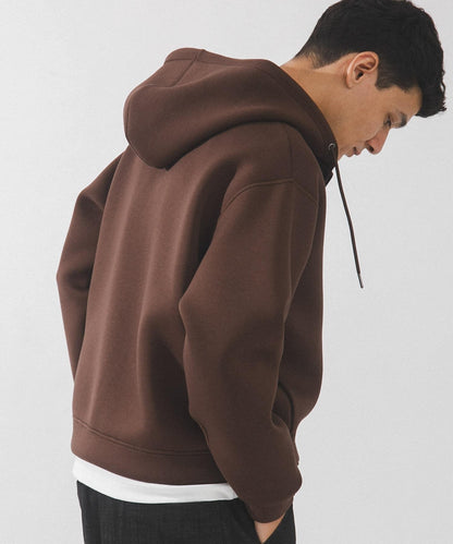 空氣層針織 拉鍊連帽衛衣