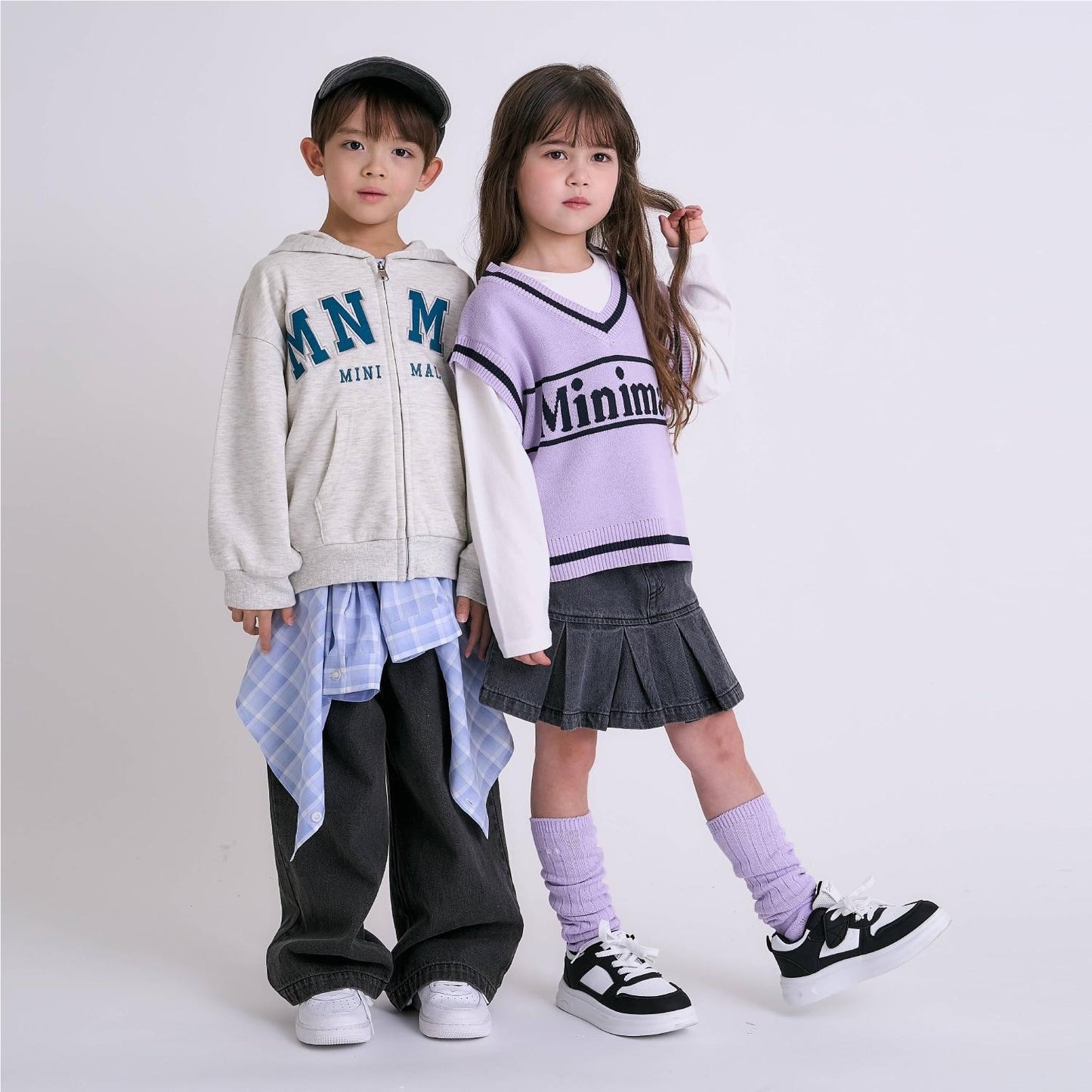 可水洗 背心疊穿設計 T恤