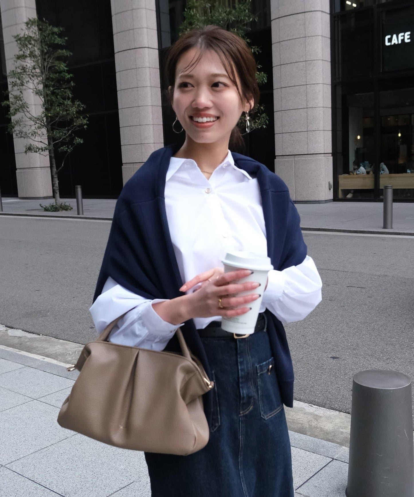 褶皺設計迷你波士頓包