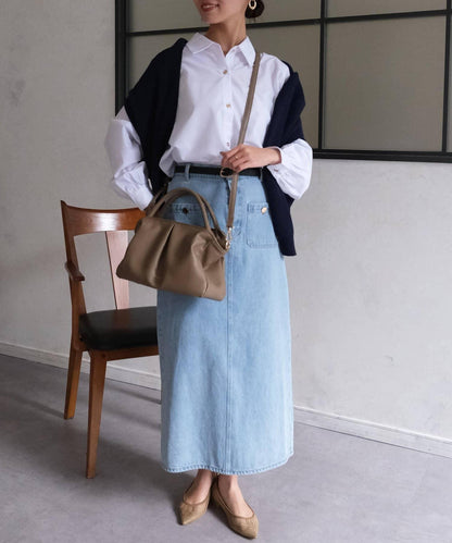 褶皺設計迷你波士頓包