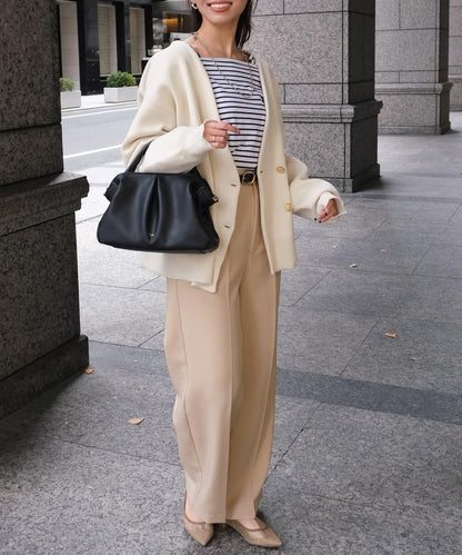 褶皺設計迷你波士頓包