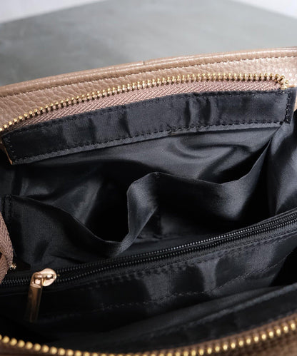 褶皺設計迷你波士頓包