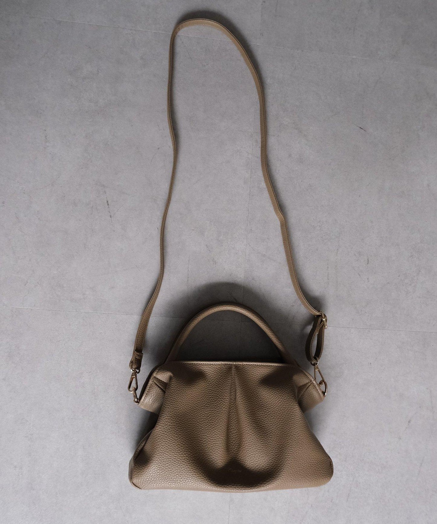 褶皺設計迷你波士頓包