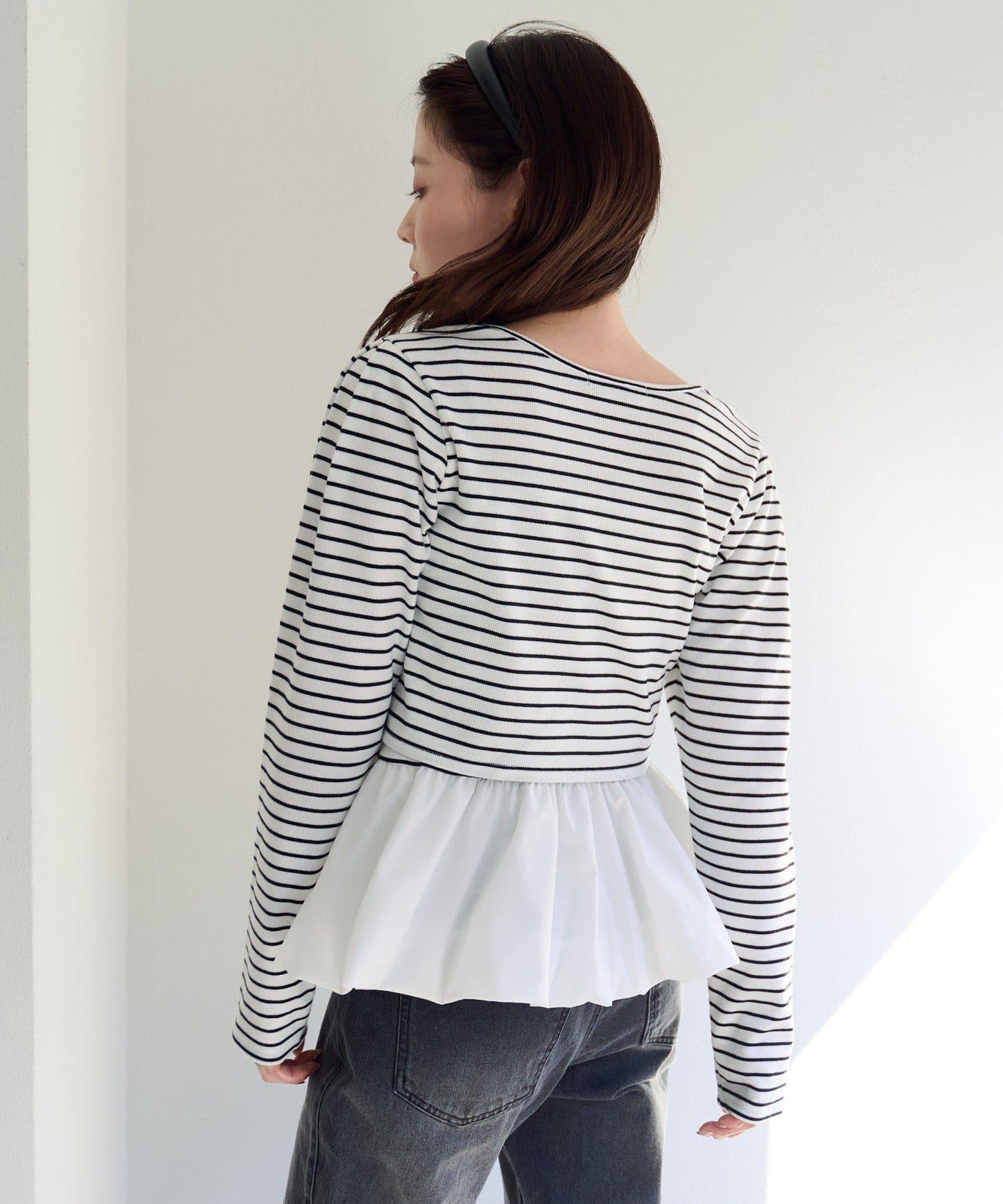 泡泡吊帶開衫套裝