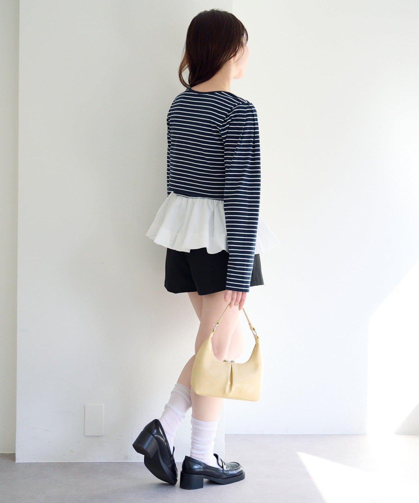 泡泡吊帶開衫套裝