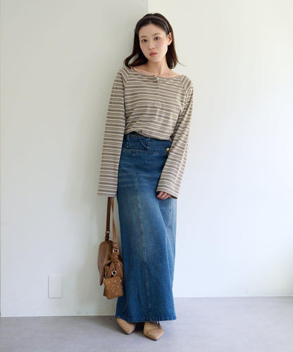 插肩露肩設計 TEE T恤