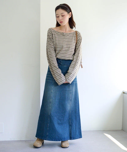 插肩露肩設計 TEE T恤