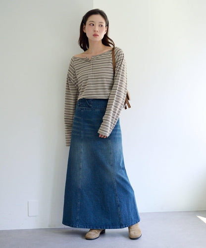 插肩露肩設計 TEE T恤